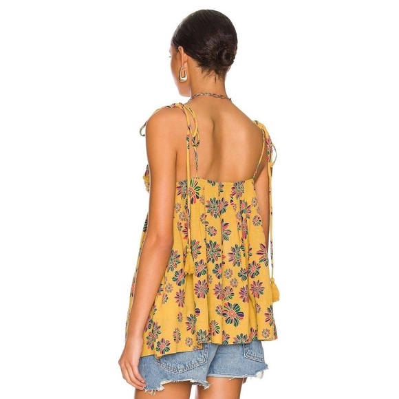 NWT Free People Indigo Molly Tunic Top Gilded Combo - Picture 2 of 14